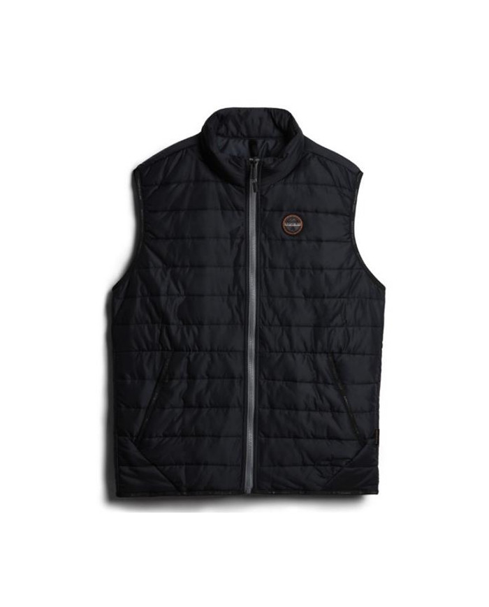 Kamizelka męska Napapijri ACALMAR VEST 6 NP0A4H8G041 Czarna - Sklep online Mastersport