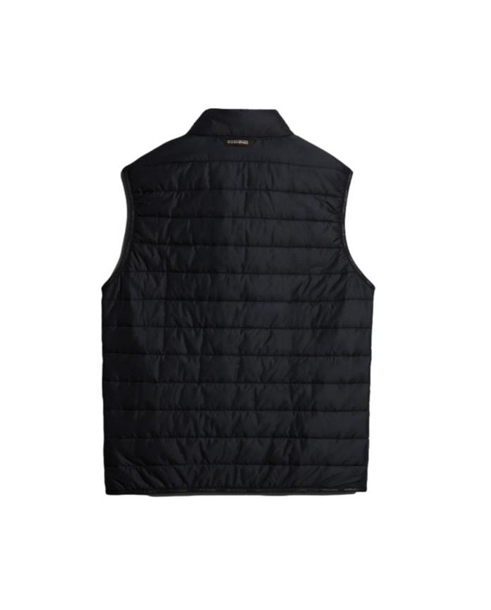 Kamizelka męska Napapijri ACALMAR VEST 6 NP0A4H8G041 Czarna - Sklep online Mastersport