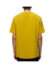 Koszulka męska Napapijri S-BOX LOGO SS NP0A4I3LY1O Żółta - Sklep online Mastersport