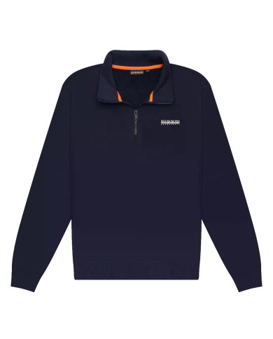 Bluza męska Napapijri B-SMALL BOX HZ NP0A88TO176 Granatowa - Sklep online Mastersport