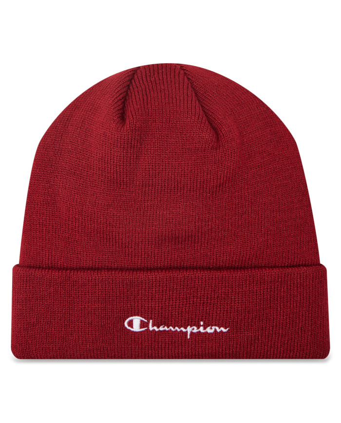 Czapka Champion BEANIE CAP 804671RS506 Czerwona - Sklep online Mastersport