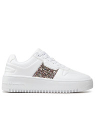 Buty damskie Champion REBOUND PLATFORM SPARKLE S11519WW001 Białe - Sklep online Mastersport