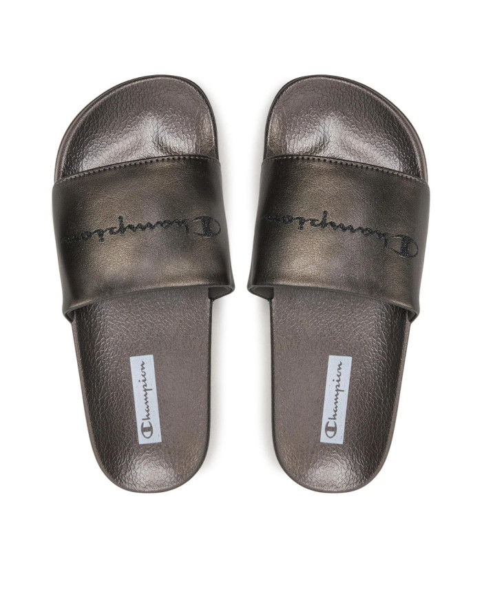 Klapki damskie Champion QUEENS SLIDE S11562ES004 Szare - Sklep online Mastersport