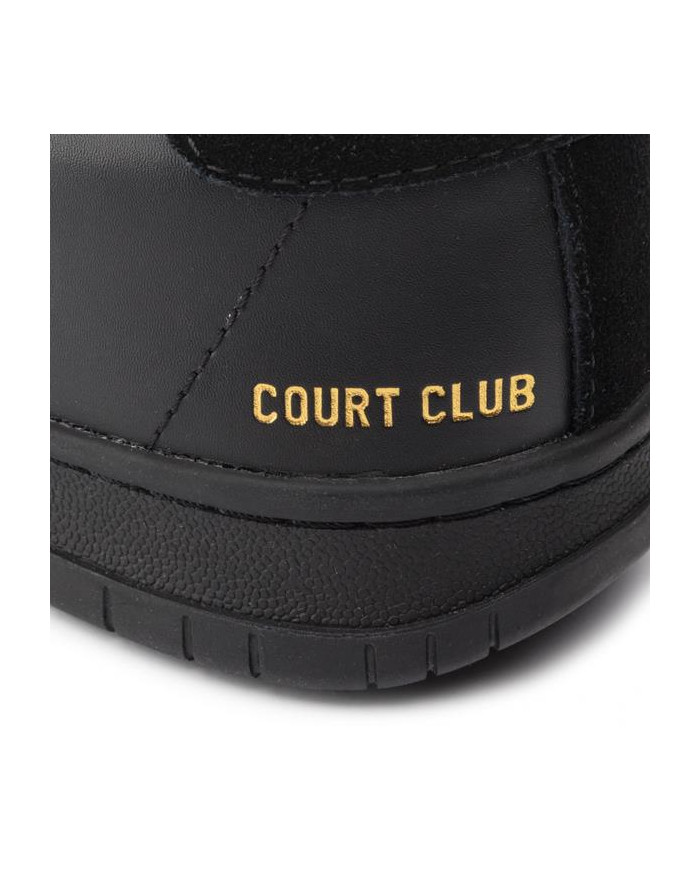 Buty męskie Champion COURT CLUB PATCH S21126KK001 Czarne - Sklep online Mastersport
