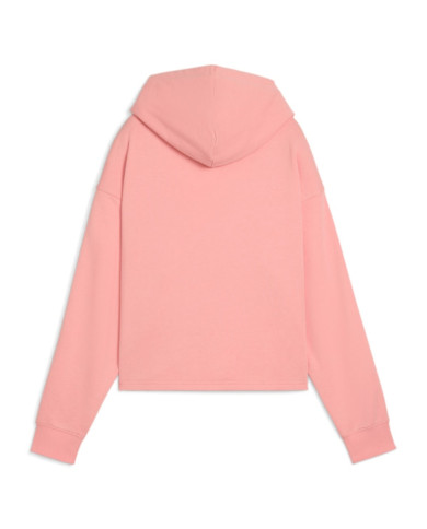 Bluza damska Puma ESS TAPE COMFORT CROP HOODIE TR 68501118 Różowa - Sklep online Mastersport