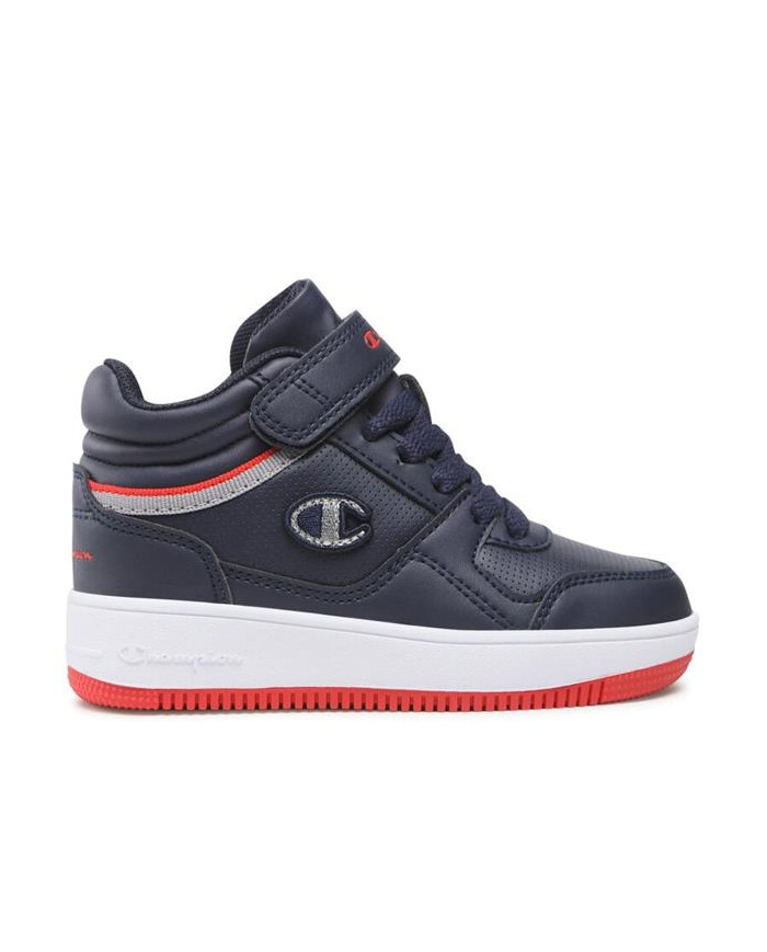 Buty dziecięce Champion REBOUND VINTAGE MID B GS S32404BS518 Niebieskie - Sklep online Mastersport