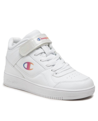 Buty dziecięce Champion REBOUND VINTAGE MID G GS S32490WW007 Białe - Sklep online Mastersport