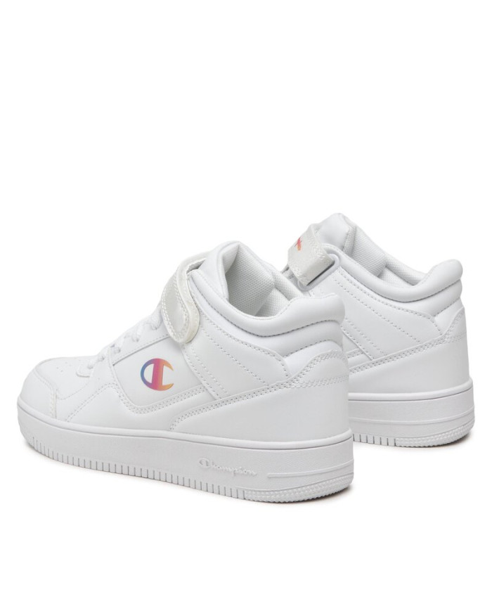 Buty dziecięce Champion REBOUND VINTAGE MID G GS S32490WW007 Białe - Sklep online Mastersport