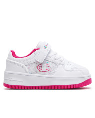 Buty dziecięce Champion REBOUND PLATFORM ABSTRACT G PS S32851WW010 Białe - Sklep online Mastersport