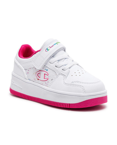 Buty dziecięce Champion REBOUND PLATFORM ABSTRACT G PS S32851WW010 Białe - Sklep online Mastersport