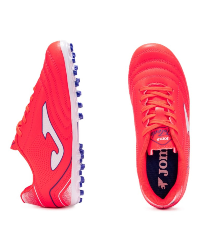 Buty dziecięce Joma TOLEDO JR 2507 CORAL AG TOJS2507AG Czerwone - Sklep online Mastersport