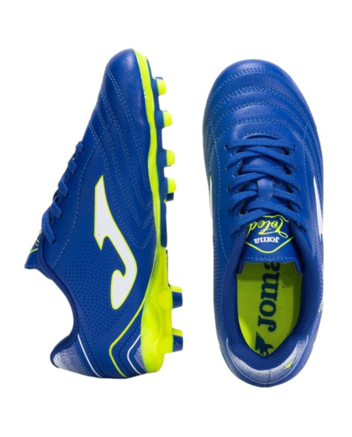 Buty dziecięce Joma TOLEDO JR 2504 ROYAL BLUE FIRM GROUND TOJW2504FG Niebieskie - Sklep online Mastersport