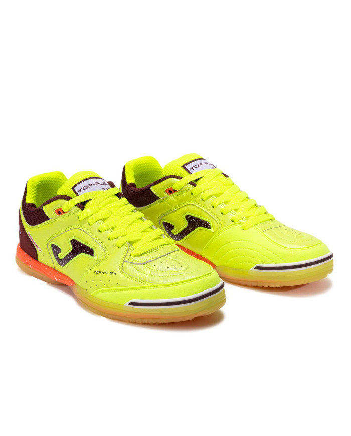 Buty męskie Joma TOP FLEX 2509 FLUOR YELLOW PURPLE IN TOPW2509IN Żółte - Sklep online Mastersport