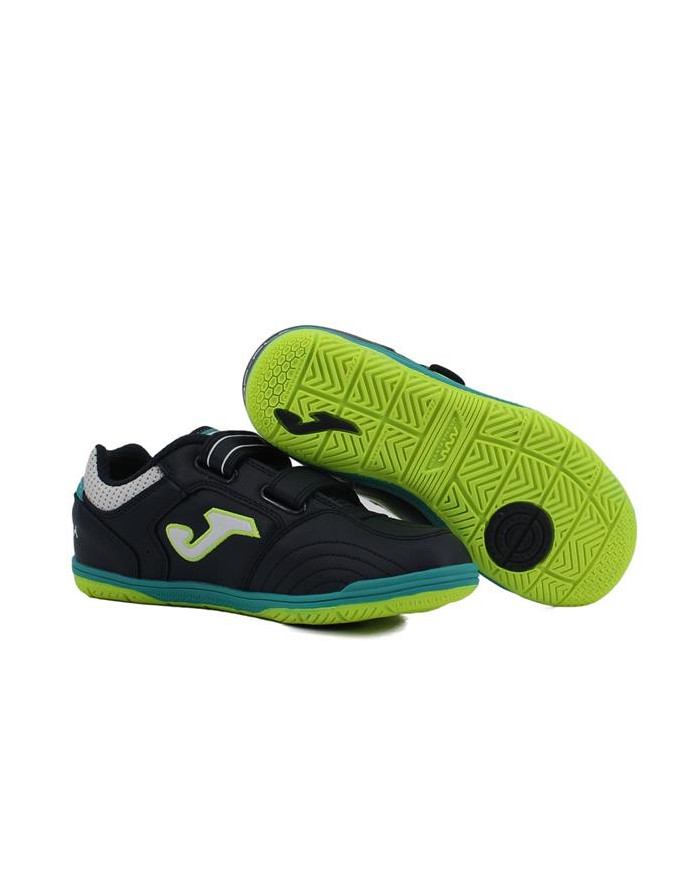 Buty dziecięce Joma TOP FLEX JR 2303 NAVY YELLOW IN TPJW2303INV Niebieskie - Sklep online Mastersport