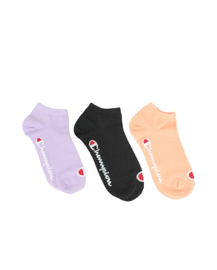 Skarpetki męskie Champion 3 PACK SNEAKER SOCKS U24560PS133 Czarne - Sklep online Mastersport