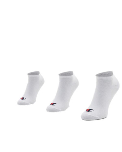 Skarpetki męskie Champion 3 PACK SNEAKER SOCKS U24560WW001 Białe - Sklep online Mastersport