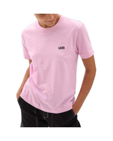 Koszulka damska Vans WM JUNIOR V BOXY VN0A4MFL0FS1 Różowa - Sklep online Mastersport