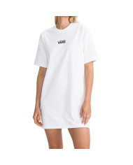 Koszulka damska Vans WM CENTER VEE TEE DR VN0A4RU2WHT1 Biała - Sklep online Mastersport