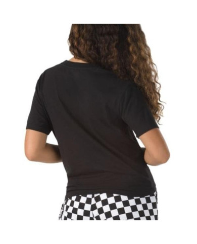 Koszulka dziecięca Vans WM JUNIOR V KNOT TEE VN0A53Q6BLK1 Czarna - Sklep online Mastersport