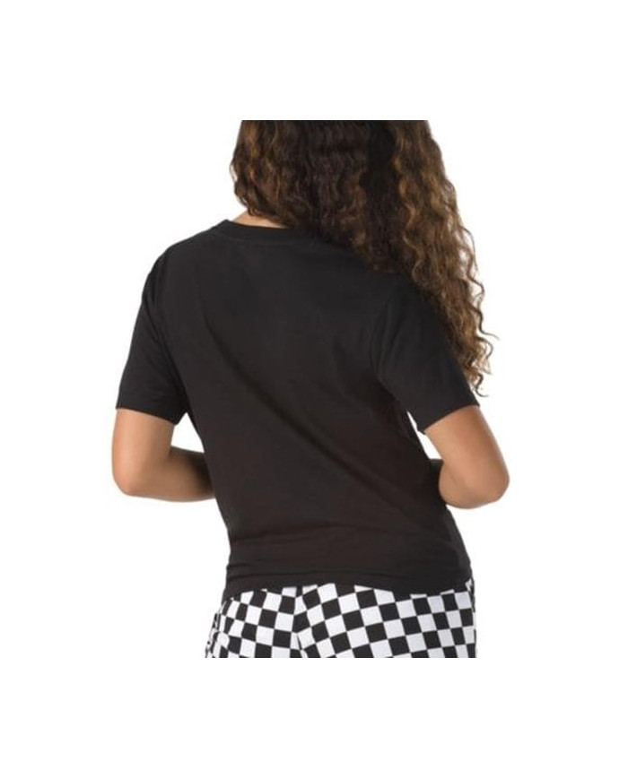 Koszulka dziecięca Vans WM JUNIOR V KNOT TEE VN0A53Q6BLK1 Czarna - Sklep online Mastersport