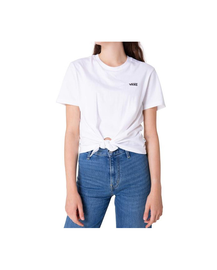Koszulka dziecięca Vans WM JUNIOR V KNOT TEE VN0A53Q6WHT1 Biała - Sklep online Mastersport