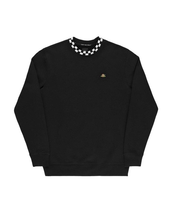 Bluza męska Vans MN MICRO DAZED CREW VN0A54ADBLK1 Czarna - Sklep online Mastersport