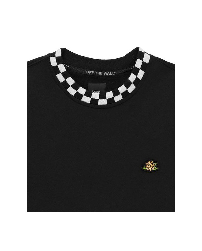 Bluza męska Vans MN MICRO DAZED CREW VN0A54ADBLK1 Czarna - Sklep online Mastersport