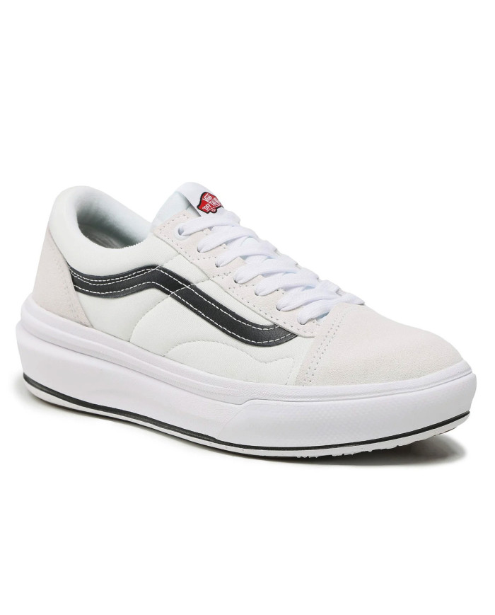 Buty męskie Vans UA OLD SKOOL OVERT CC VN0A7Q5EWHT1 Beżowe - Sklep online Mastersport