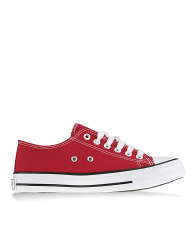 Buty damskie Monotox NORRIS LOW W RED W-FT-01RED Czerwone - Sklep online Mastersport