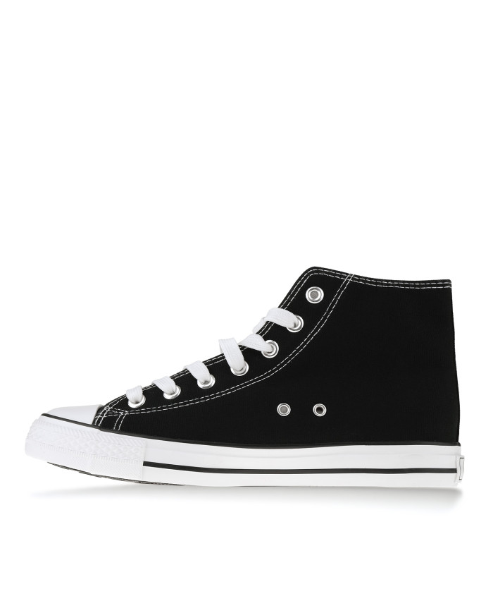 Buty damskie Monotox NORRIS HIGH W BLACK W-FT-02BLACK Czarne - Sklep online Mastersport