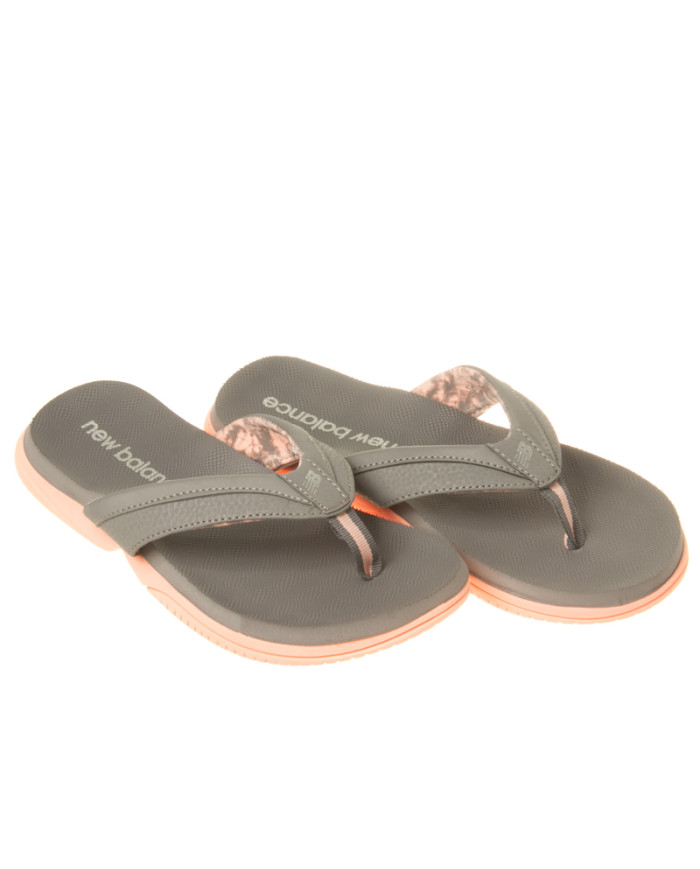 Klapki damskie New Balance NB 6090 WOMEN THONG W6090GRP Szare - Sklep online Mastersport