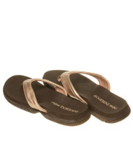 Klapki damskie New Balance NB 6090 WOMEN THONG W6090RGD Złote - Sklep online Mastersport