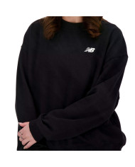 Bluza damska New Balance SPORT ESSENTIALS FRENCH TERRY WT41508BK Czarna - Sklep online Mastersport