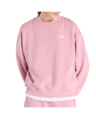Bluza damska New Balance SPORT ESSENTIALS FRENCH TERRY WT41508PTF Różowa - Sklep online Mastersport
