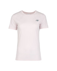 Koszulka damska New Balance SPORT SHORT SLEEVE WT51244PTG Różowa - Sklep online Mastersport