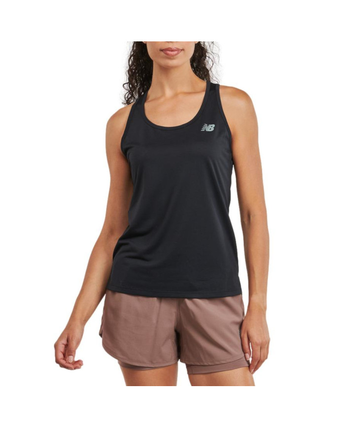 Koszulka damska New Balance SPORT TANK WT51253BK Czarna - Sklep online Mastersport