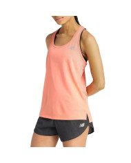 Koszulka damska New Balance SPORT TANK WT51253FAR Pomarańczowa - Sklep online Mastersport