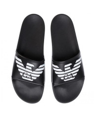 Klapki męskie Emporio Armani POOL MOD. SLIDES XL828-X4PS01-A120 Czarne - Sklep online Mastersport
