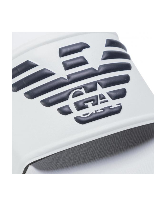 Klapki męskie Emporio Armani POOL MOD. SLIDES XL828-X4PS01-M586 Białe - Sklep online Mastersport