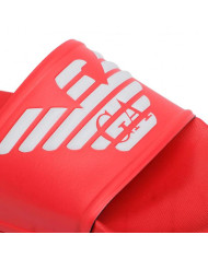 Klapki męskie Emporio Armani POOL MOD. SLIDES XL828-X4PS01-M591 Czerwone - Sklep online Mastersport