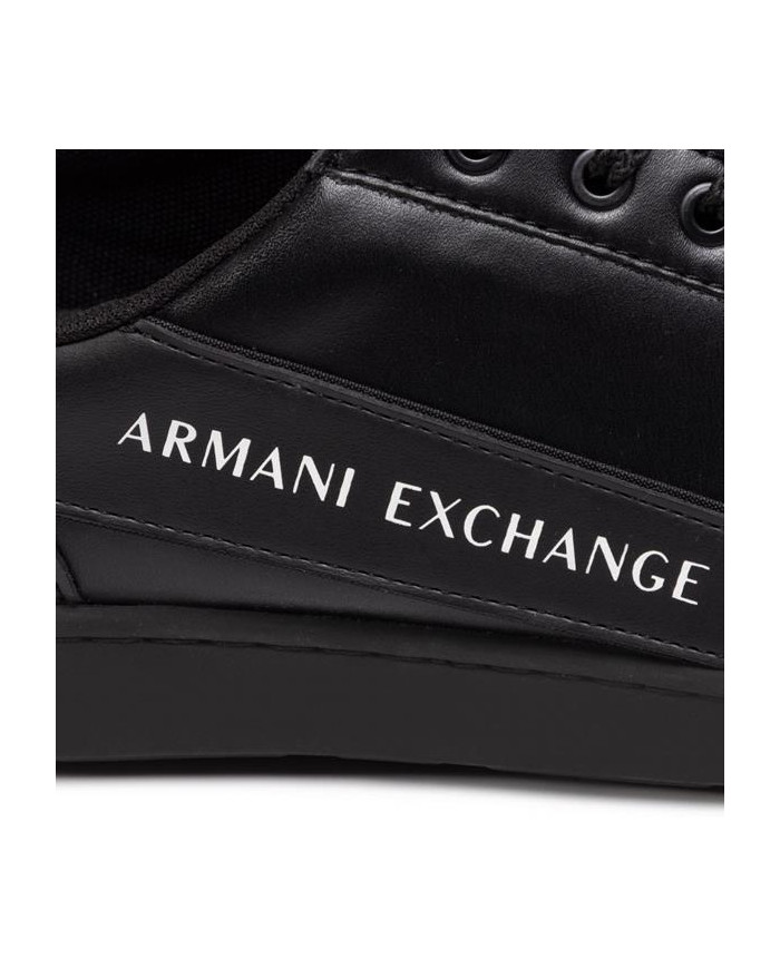 Buty męskie Armani Exchange AX SNEAKER XUX082-XV262-K001 Czarne - Sklep online Mastersport