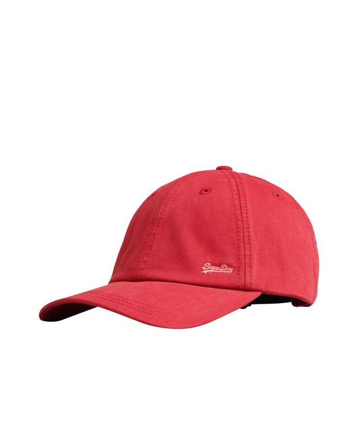 Czapka Superdry VINTAGE EMBROIDERED CAP Y9010073ARXG Czerwona - Sklep online Mastersport