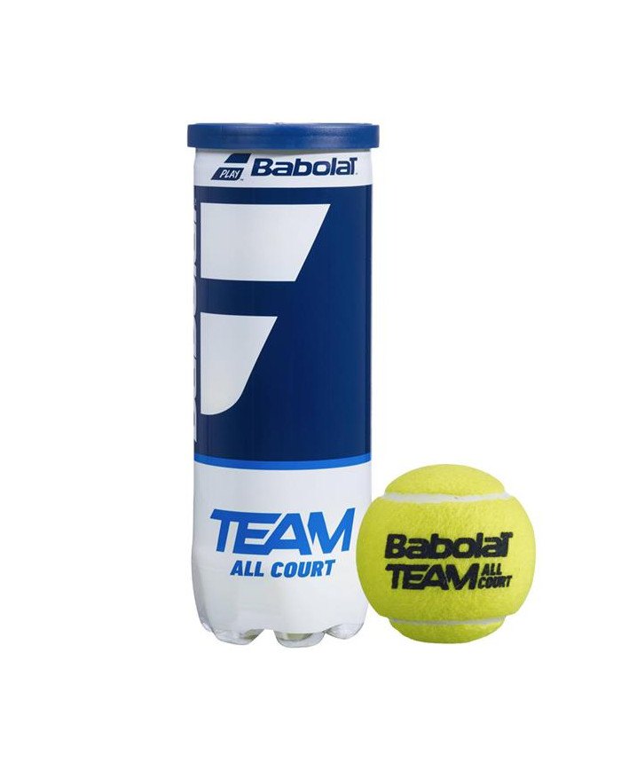Piłka Babolat BABOLAT TEAM ALL COURT X3 501083 Żółta - Sklep online Mastersport