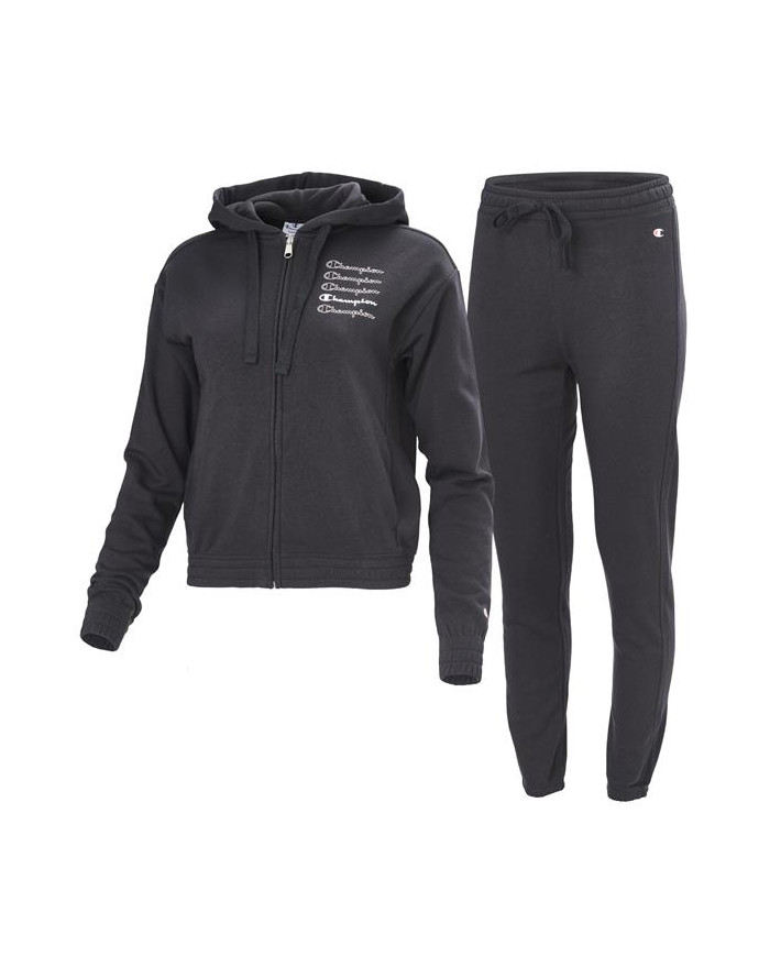 Dres damski Champion SWEATSUIT 115069KK001 Czarny - Sklep online Mastersport