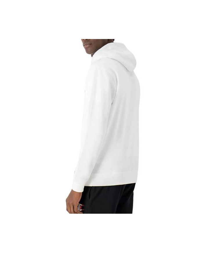 Bluza męska Champion HOODED SWEATSHIRT 217276WW001 Biała - Sklep online Mastersport