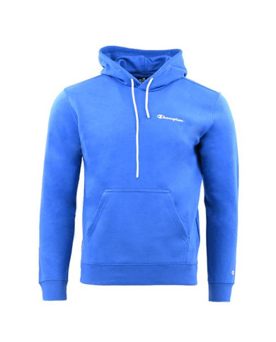 Bluza męska Champion HOODED SWEATSHIRT 218535BS071 Niebieska - Sklep online Mastersport