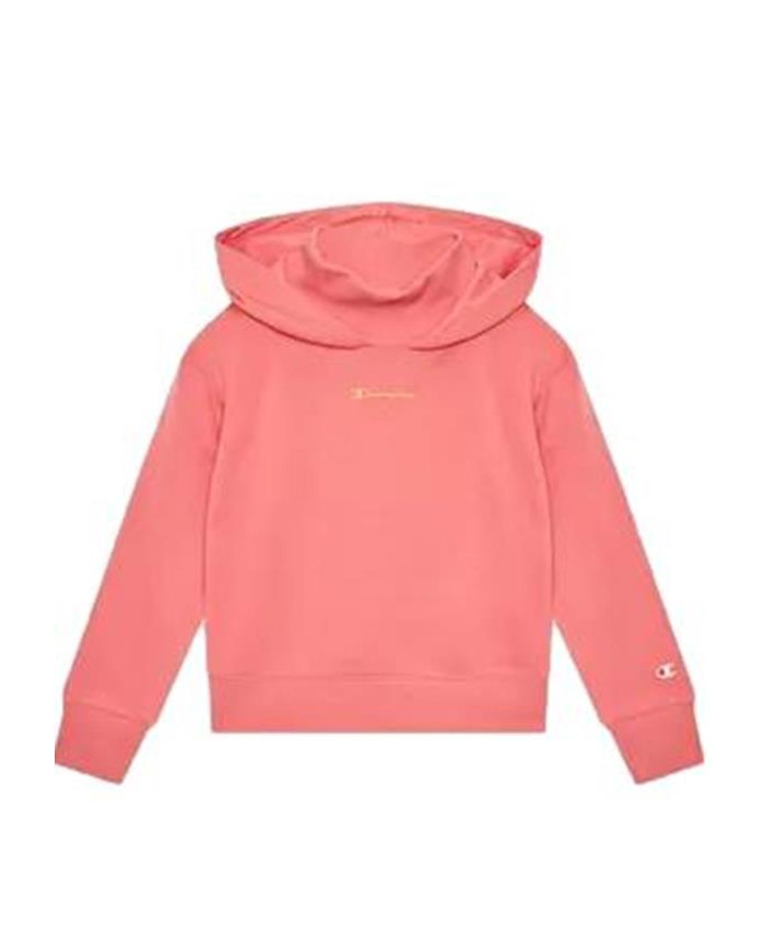 Bluza dziecięca Champion HOODED SWEATSHIRT 404330PS092 Różowa - Sklep online Mastersport