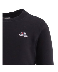 Bluza dziecięca Champion CREWNECK CROPTOP SWEATSHIRT 404332KK001 Czarna - Sklep online Mastersport