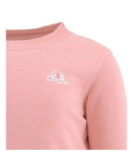 Bluza dziecięca Champion CREWNECK CROPTOP SWEATSHIRT 404332PS092 Różowa - Sklep online Mastersport