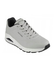Buty męskie Skechers UNO STAND ON AIR 52458LGBK Szare - Sklep online Mastersport